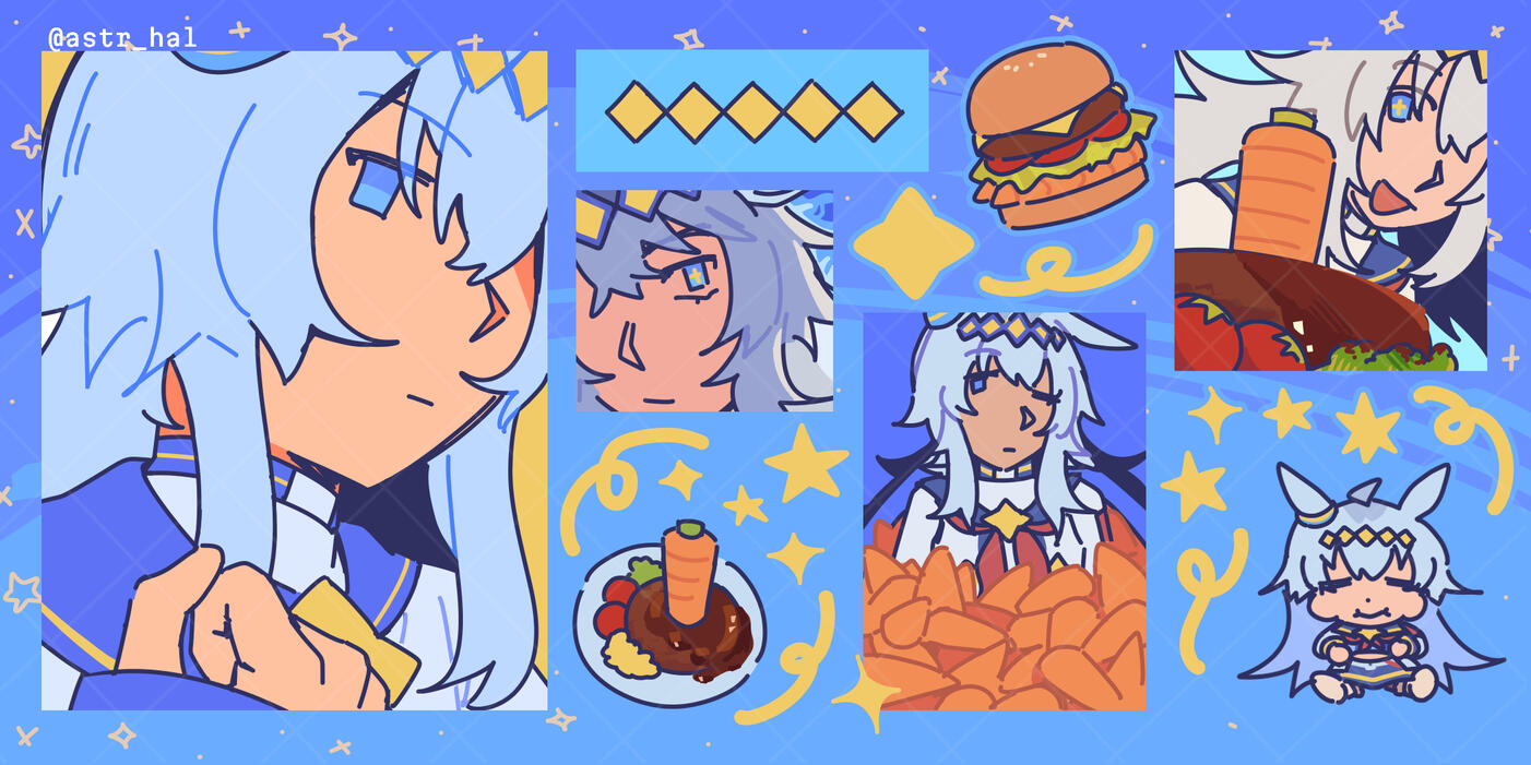 Umamusume sticker sheet Umamusume sticker sheet