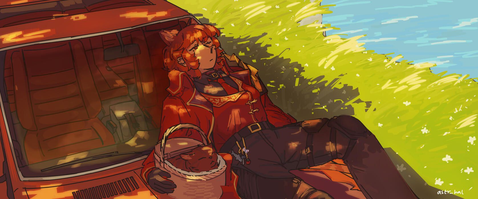 original character print