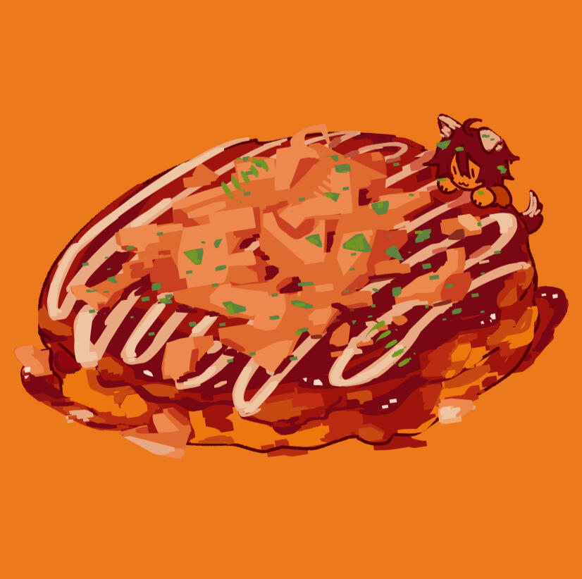 Original character food sticker